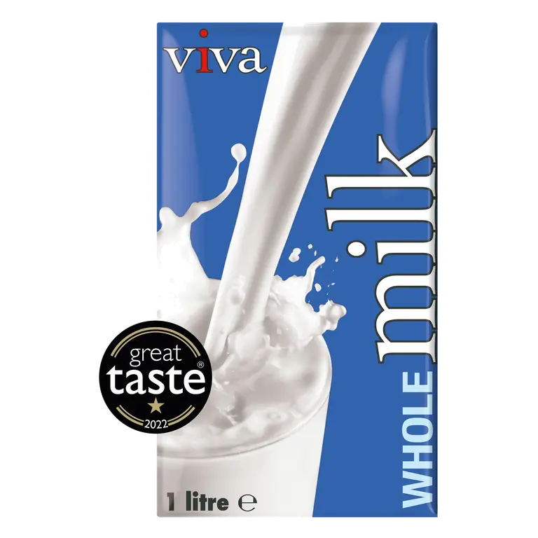 Viva Long-Life Whole Milk 1L