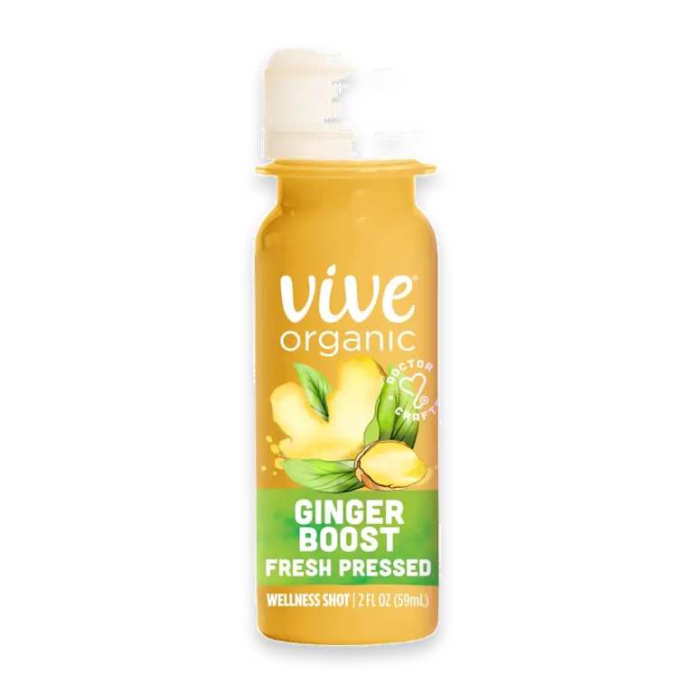 Ginger Boost Wellness Shot, Cold-Pressed Ginger Shot