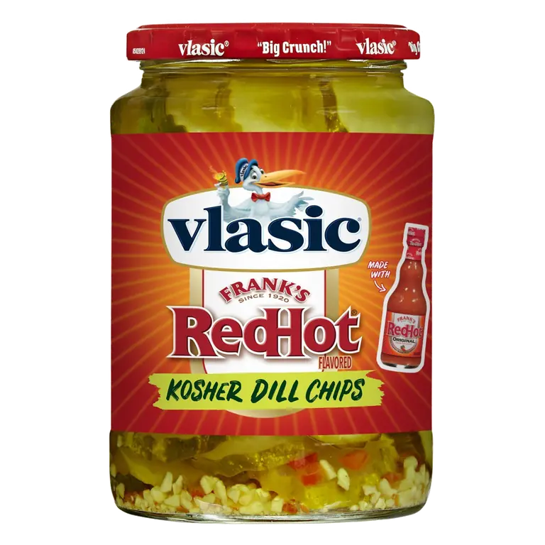 Frank's RedHot Original Cayenne Pepper Sauce Flavored Kosher Dill Pickle Chips