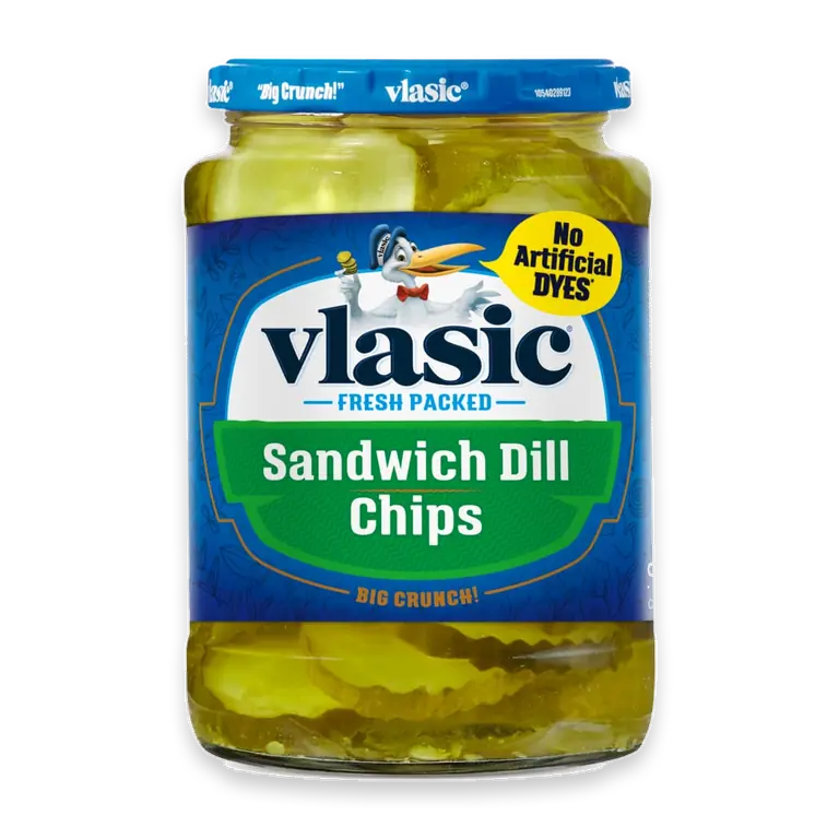Sandwich Dill Pickle Chips, Keto Friendly