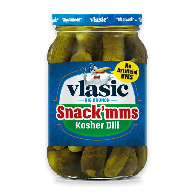 Snack'mms Kosher Dill Mini Pickles, Keto Friendly