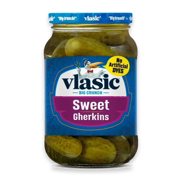 Sweet Gherkins Pickles, Keto Friendly