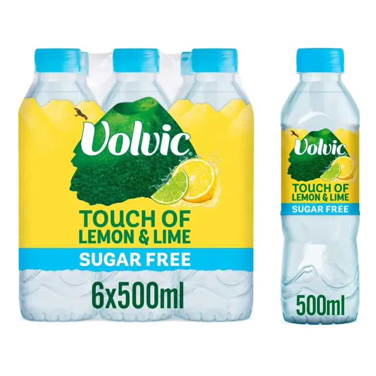 Touch Of Fruit Sugar Free Lemon & Lime Flavoured Water