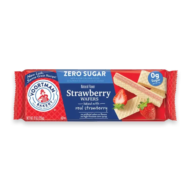 Bakery Sugar Free Strawberry Wafer Cookies