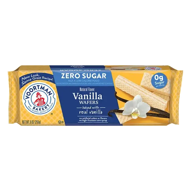 Wafers, Zero Sugar, Vanilla