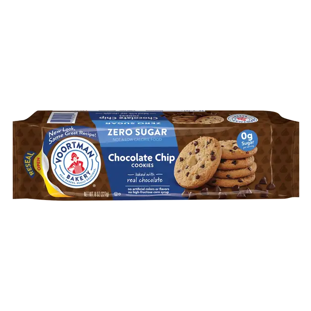 Zero Sugar Chocolate Chip Cookies