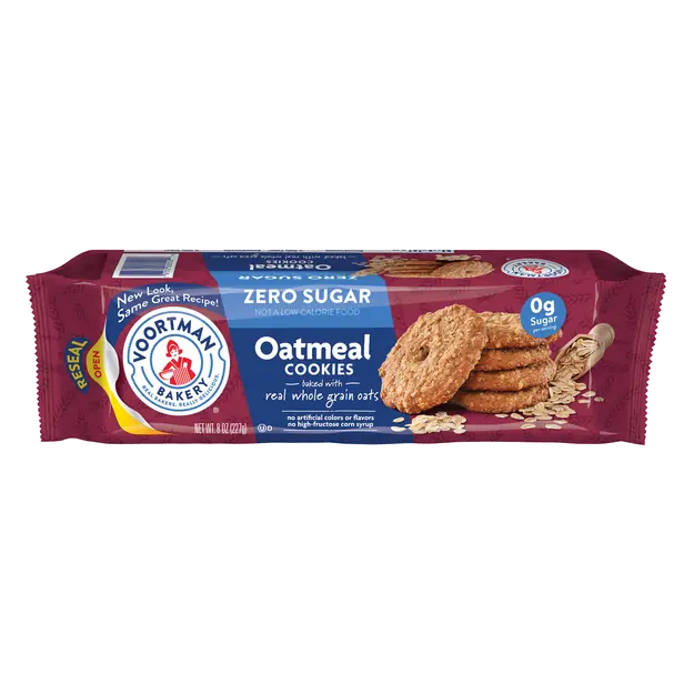 Zero Sugar Oatmeal Cookies