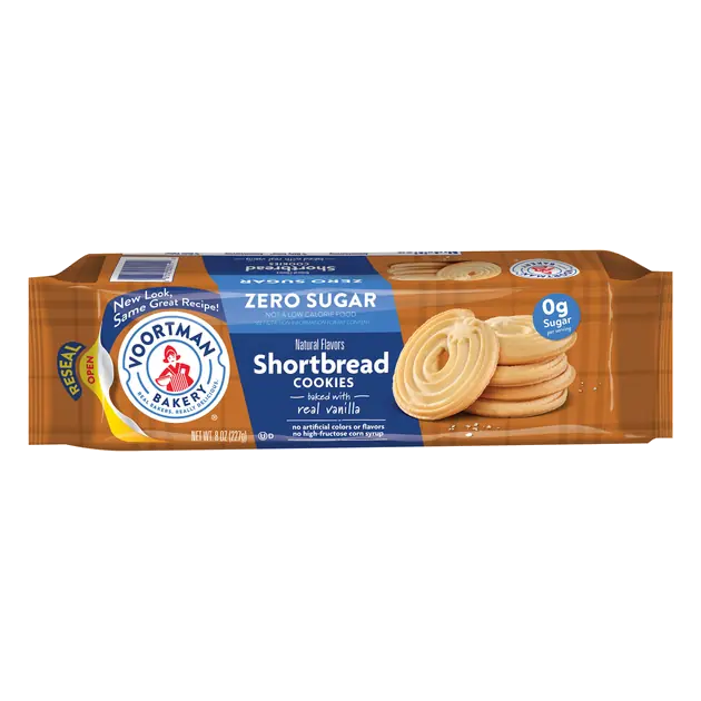 Zero Sugar Shortbread Cookies