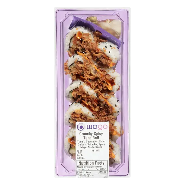 Crunchy Spicy Tuna Sushi Roll
