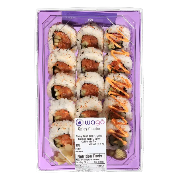 Spicy Combo Sushi Rolls