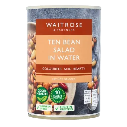 10 Bean Salad in Water