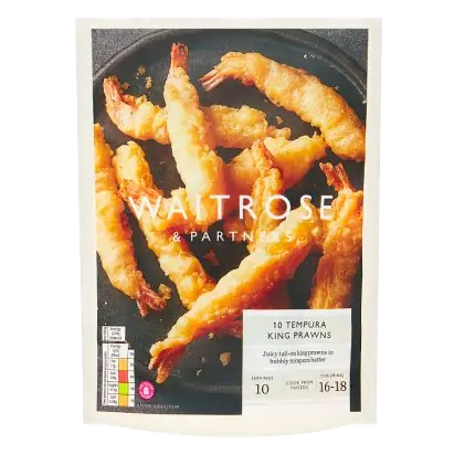 10 Tempura King Prawns