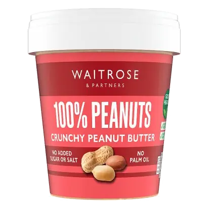 100% Nuts Crunchy Peanut Butter