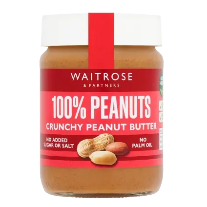 100% Peanuts Crunchy Peanut Butter