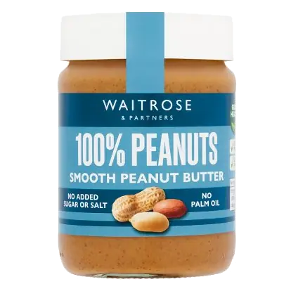 100% Peanuts Smooth Peanut Butter