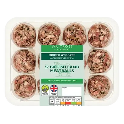 12 British Lamb Meatballs