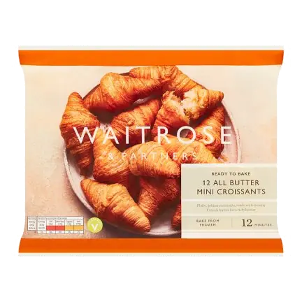 12 Frozen Mini French Croissants