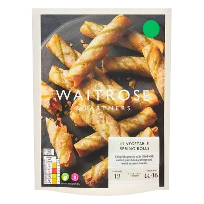 12 Vegetable Spring Rolls