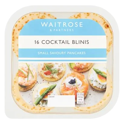 16 Cocktail Blinis