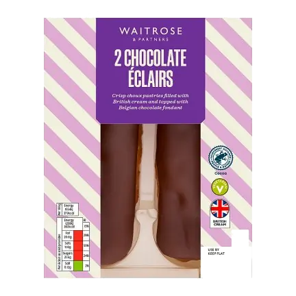 2 Chocolate Eclairs