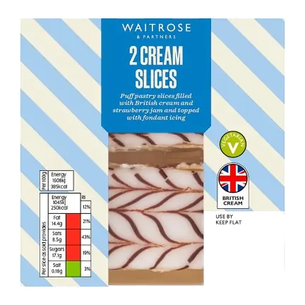 2 Cream Slices