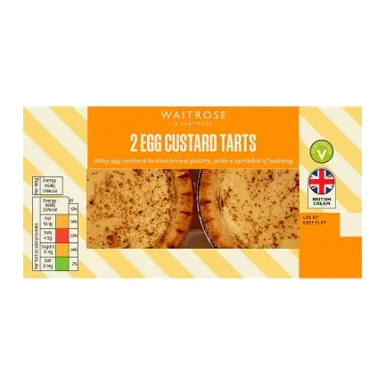 2 Egg Custard Tarts