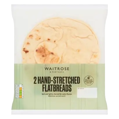 2 Hand-Stretched Flatbreads