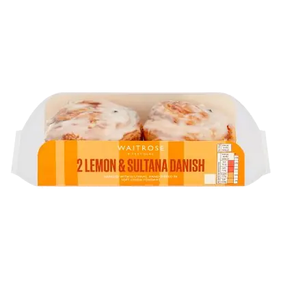 2 Lemon & Sultana Danish