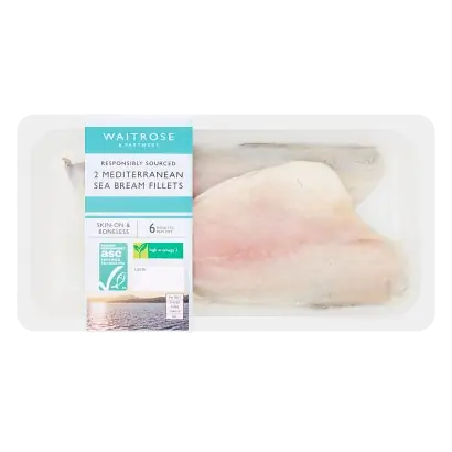 2 Mediterranean Sea Bream Fillets