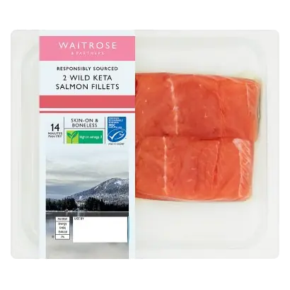 2 MSC Wild Keta Salmon Fillets