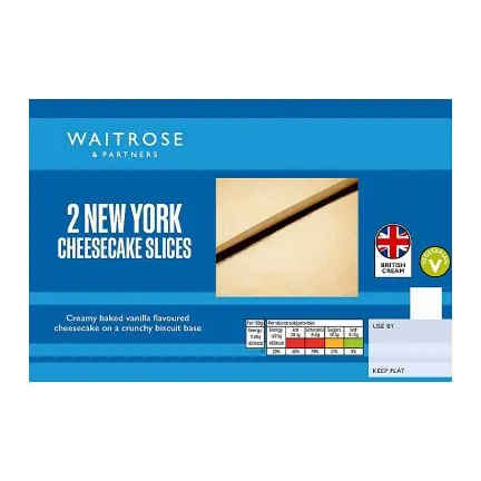 2 New York Cheesecake Slices