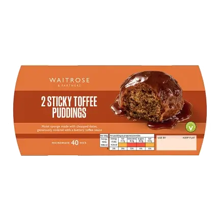 2 Sticky Toffee Puddings