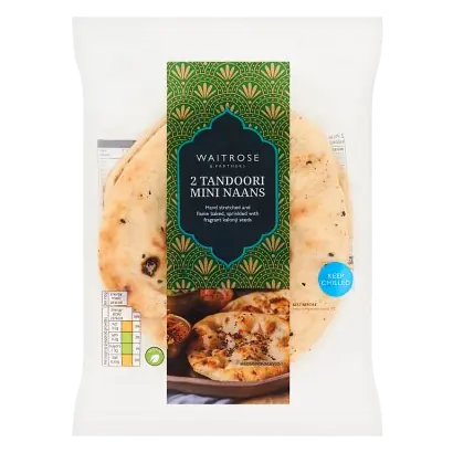 2 Tandoori Mini Naans