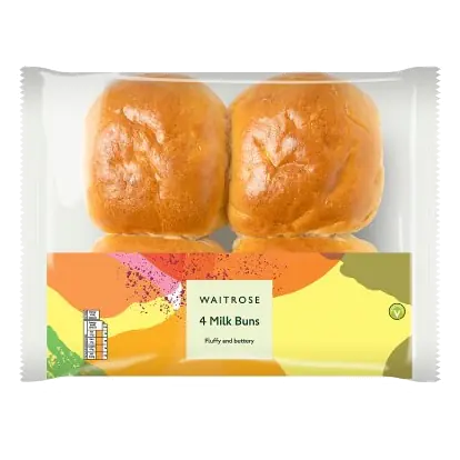 4 Milk Buns
