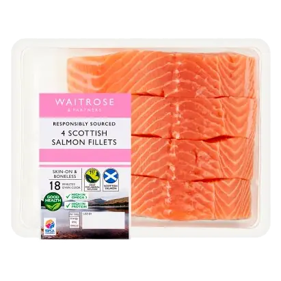4 Scottish Salmon Fillets