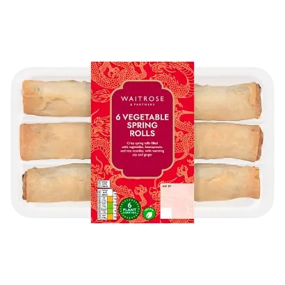 6 Vegetable Spring Rolls