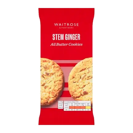8 Stem Ginger All Butter Cookies