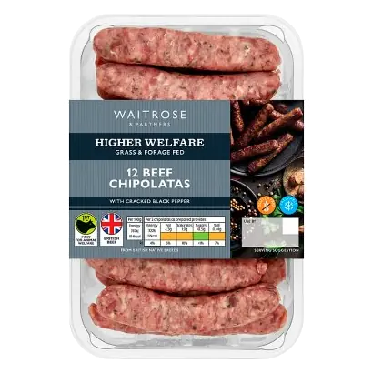 Aberdeen Angus Beef Chipolatas