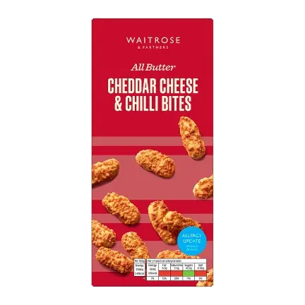 All Butter Cheddar Cheese & Chilli Bites