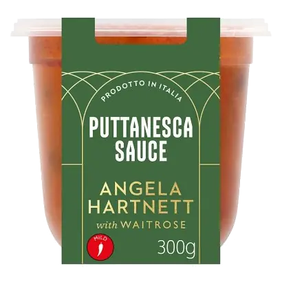 Angela Hartnett with Waitrose Puttanesca Sauce