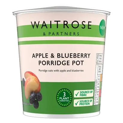 Apple & Blueberry Porridge Pot