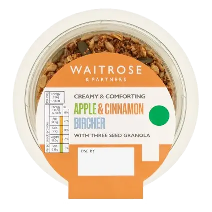 Apple & Cinnamon Bircher