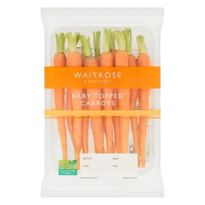 Baby Topped Carrots