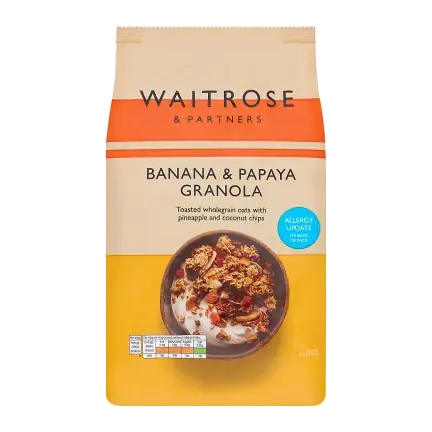 Banana & Papaya Granola 1Kg