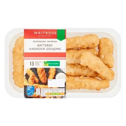 Battered Haddock Goujons