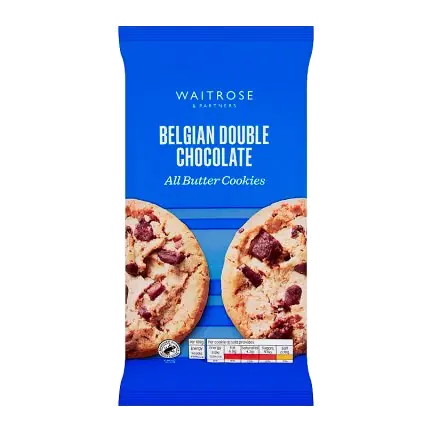 Belgian Double Chocolate All Butter Cookies