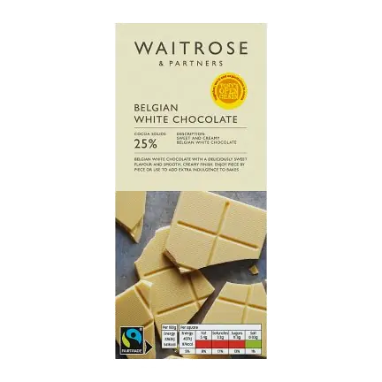 Belgian White Chocolate