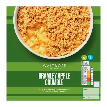 Bramley Apple Crumble