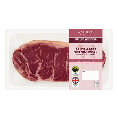 British Beef Sirloin Steak