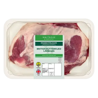 British Butterflied Lamb Leg